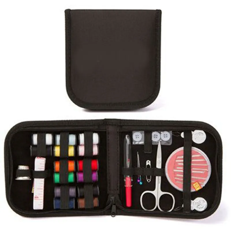 Travel Size Sewing Mending Kit With DIY Sewing Supplies, Scissors